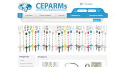 Desktop Screenshot of ceparms.com.br