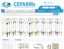 Tablet Screenshot of ceparms.com.br